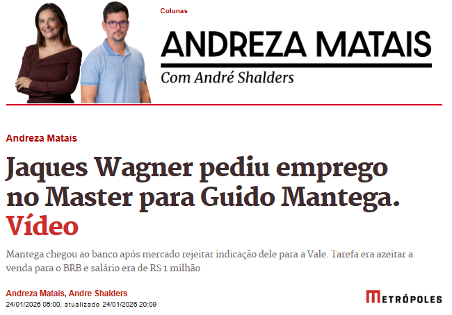 AlygatorWally's tweet image. #ForaPT
O senhor disse Banco Master?