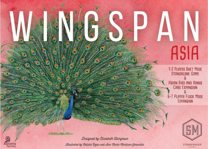 FunBoardGames's tweet image. Played #WingspanAsia on 2026-05-02 with 2 players, winning score: 99 #bgstats