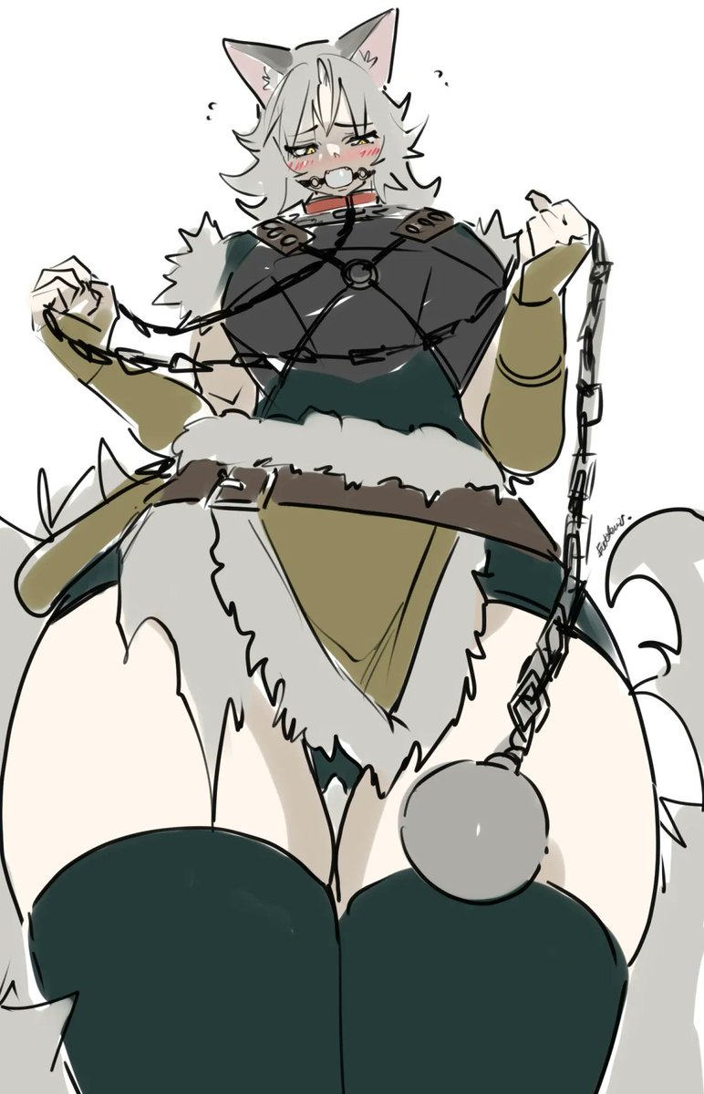 JeffTypisch's tweet photo. Yuna offers you her leash, do you accept?

Art by the amazing Eudetenis:
https://t.co/2rnhtJJ2rk https://t.co/mnpnQoRf1m