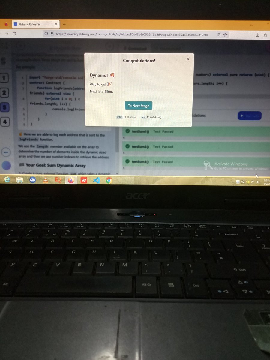 Japhet_Makolo's tweet image. Another day learning Solidity...💪...

#web3
#webdev
#webdeveloper
#webdevelopment
#solidity
#smartcontract