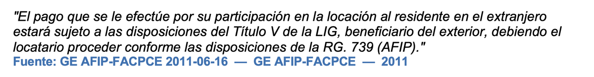ContadorCarbone's tweet photo. Condominios donde uno o algunos de los condominios son beneficiarios del exterior ¿retener o no retener?
No hay dudas: se retiene en la proporción del condómino no residente https://t.co/m9zHJELxny