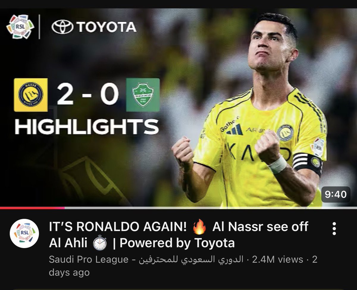 اخبار نادي النصر السعودي tweet media