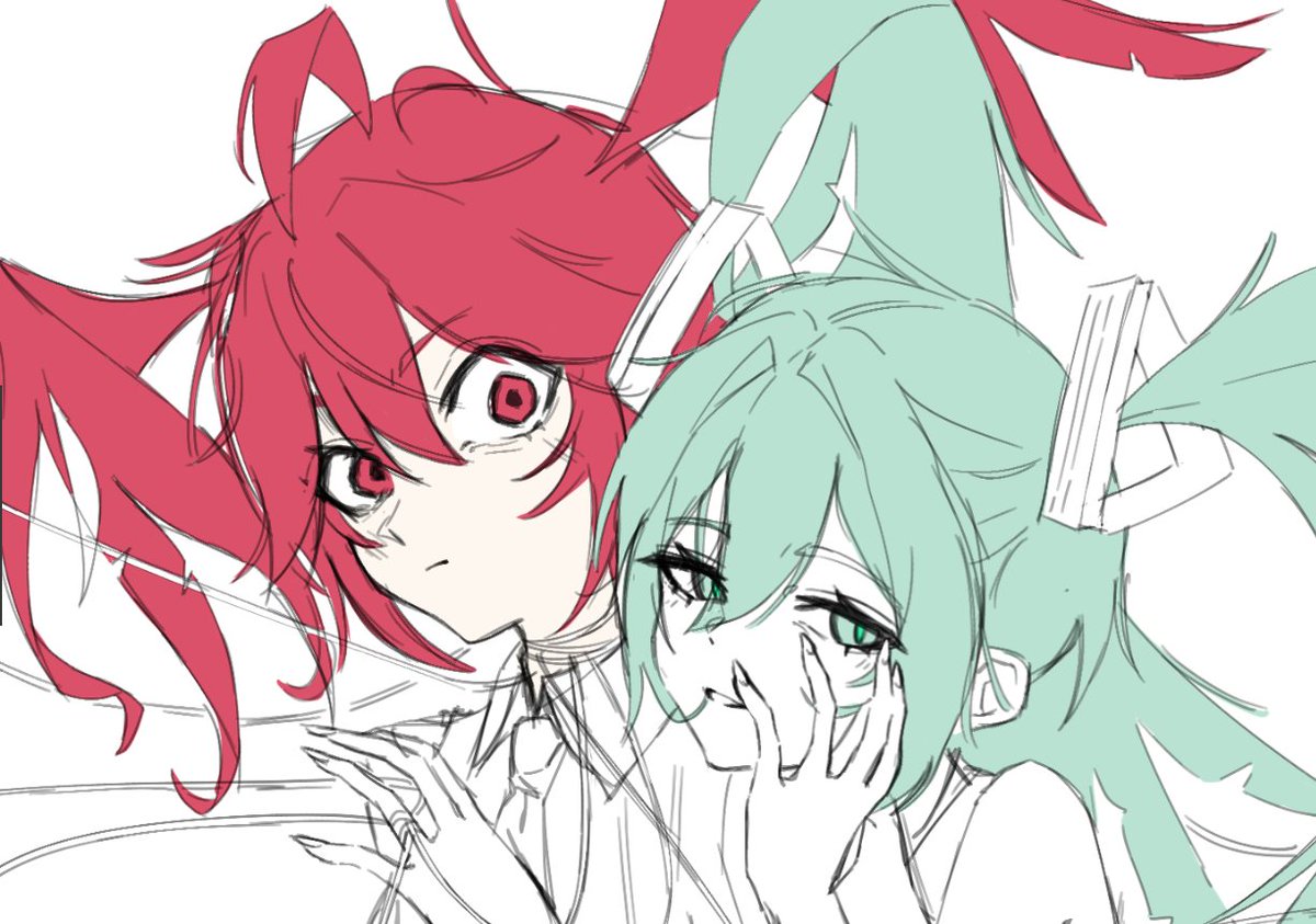 Semyonefirst's tweet photo. work in progressss

#VOCALOID #HatsuneMiku #初音ミク #KasaneTeto #重音テト https://t.co/UVkilE85MY