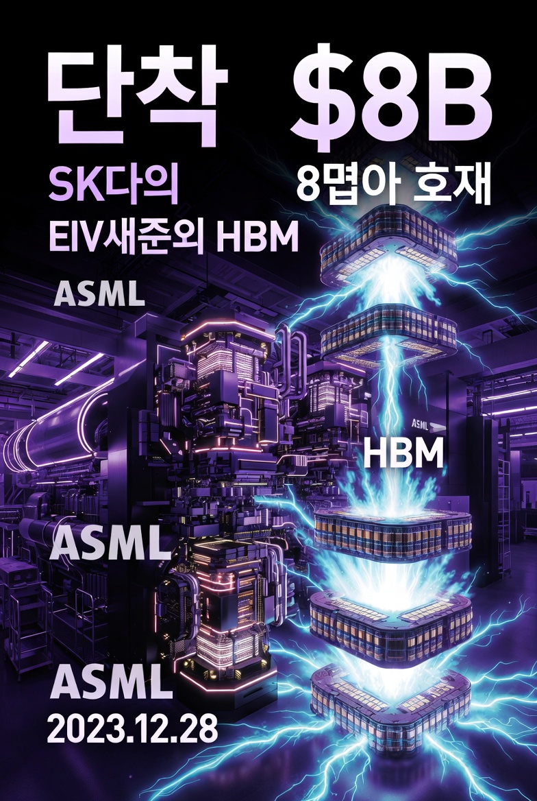 ChipsForge's tweet photo. 🚨 Memory giants just dropped a combined ~$16B EUV bomb on ASML — Samsung and SK Hynix each ordering $8B+ in tools...

Pure reaction to the record AI-driven HBM supply squeeze. These orders are for next-gen High-NA and EUV systems to ramp HBM4 and advanced DRAM that Nvidia and the hyperscalers are demanding yesterday. The squeeze is real and getting tighter.

Opinion: This is the clearest proof yet that AI demand is no longer “future” — it’s rewriting capex cycles right now. Contrarian take: $ASML is the biggest winner here, not the memory makers. Geopolitical risk? Minimal for ASML (Europe-based), but if delivery slips even one quarter the entire AI training timeline gets pushed. X chatter is missing how this directly props up TSMC 2nm economics too.

**Poll:**
A) These EUV orders finally solve the HBM crunch in 2026  
B) Still too little too late — shortages persist  
C) ASML is quietly the AI infrastructure king  

@ASMLcompany your order book just got even fatter. Tag @dylan522p or any memory supply-chain KOL and tell us when you expect first HBM4 samples. For the full granular breakdown, follow the conversation on Telegram: https://t.co/VNEYpFpdAL

#Semiconductors #ASML #EUV #HBM #AIchips