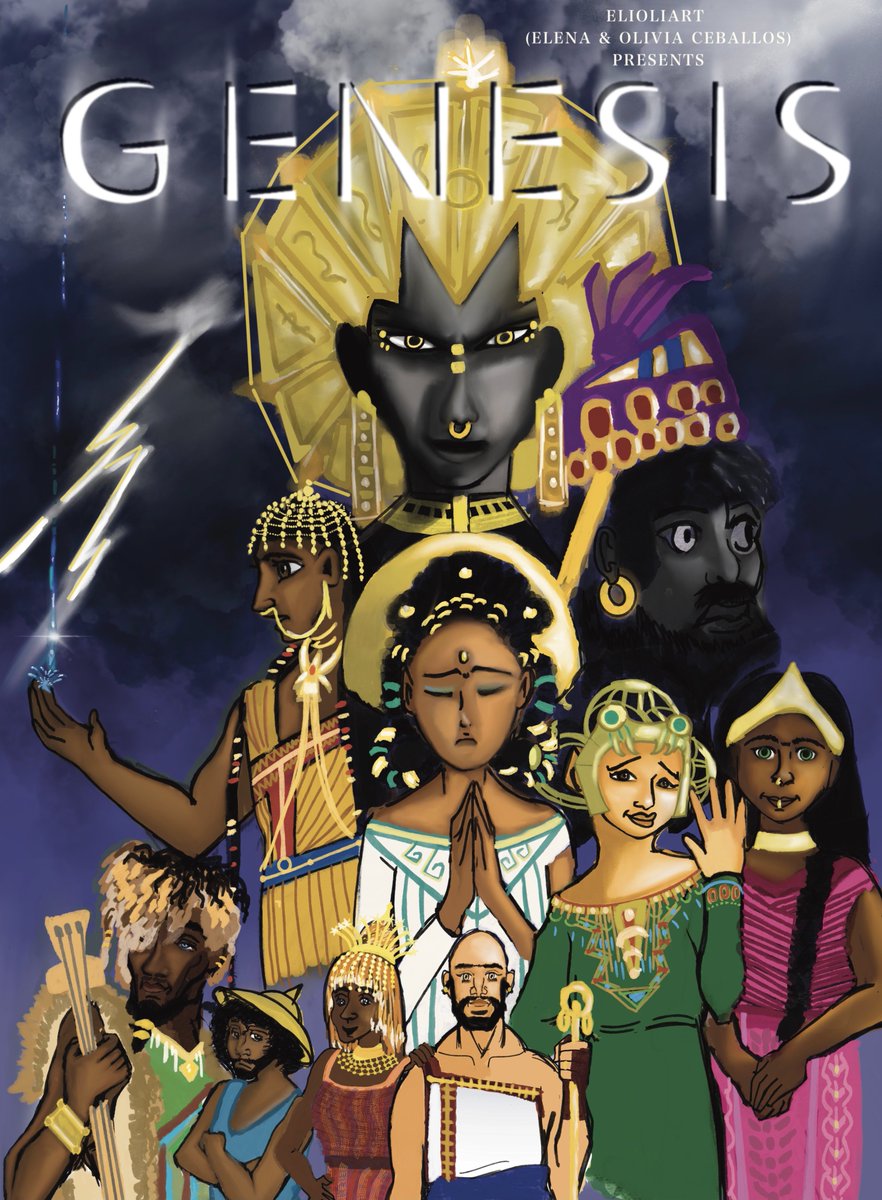 sequoiaofeorzea's tweet photo. From the creators of the webtoon and short "The Moon and Me" by 
@ELIOLI_Art  comes a new animated epic of bibical proportions. Support #GENESIS on May 5th here on Kickstarter! 
#GenesisKickstarter2026 
Link: https://t.co/jQyeIkM7EP https://t.co/pWuCy7tzRX
