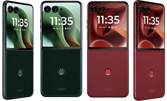 SyncnixTech's tweet image. Motorola just went all-in on foldables: 4 Razr phones, a new Razr Fold, and prices from $799.99 to $1,899.99. Foldables are getting bigger, pricier, and more serious. #motorola #motorolarazr #Android #smartphone #syncnixtech