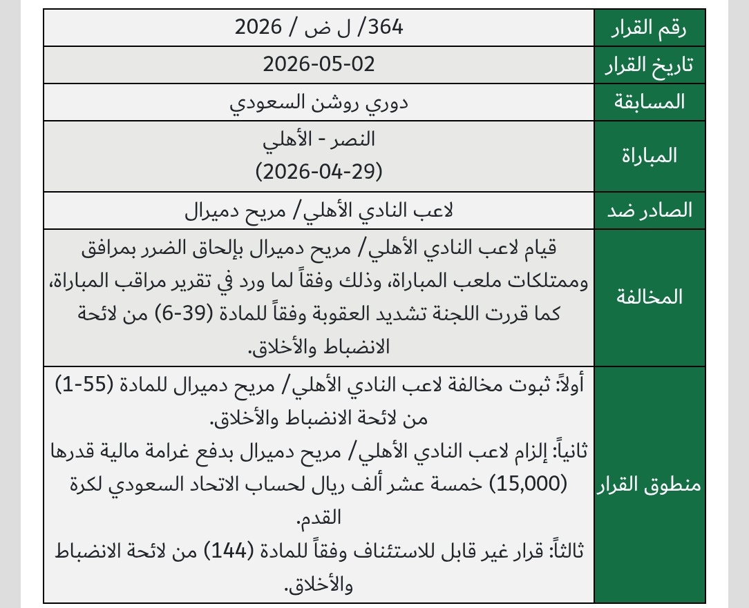 منبر الأهلي tweet media