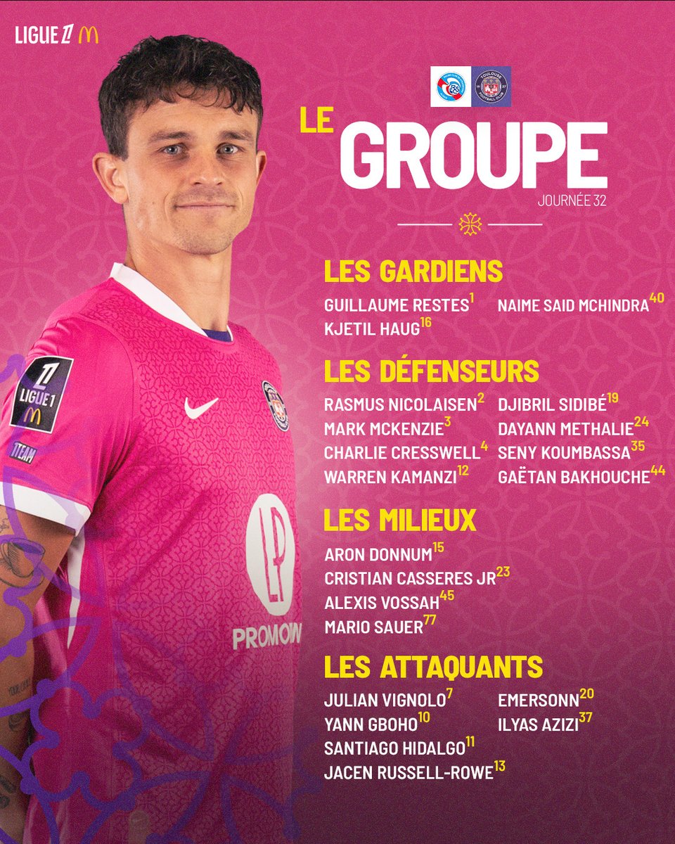 #RCSATFC, le 𝒈𝒓𝒐𝒖𝒑𝒆 𝒕𝒐𝒖𝒍𝒐𝒖𝒔𝒂𝒊𝒏 🛫
