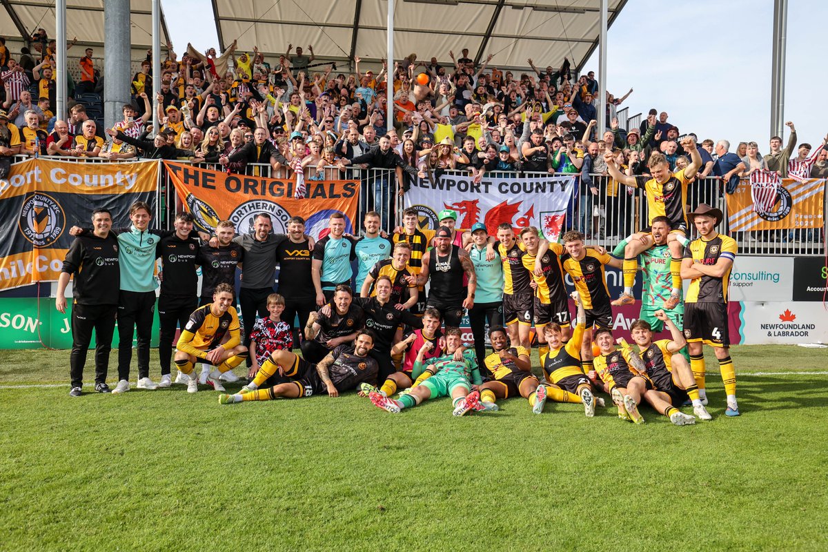 Newport County tweet media