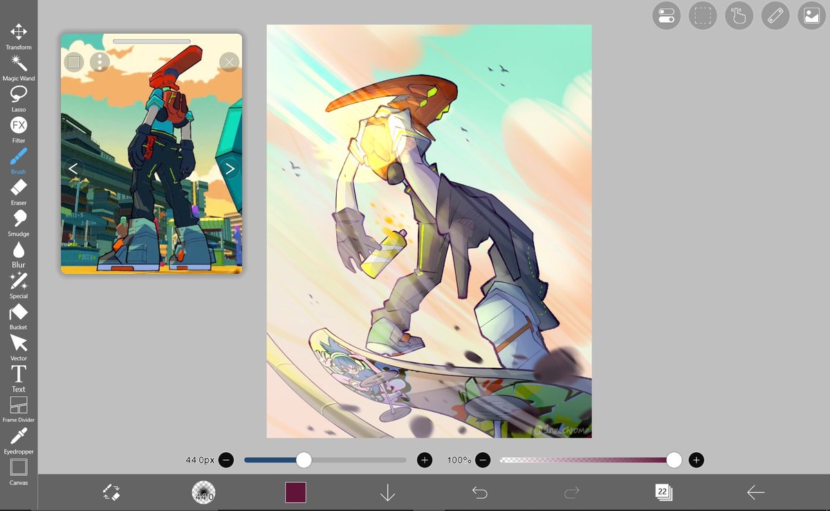 1ne_chrome's tweet photo. I just love to see artist's works and their software interface ✨️
Please show yours if you can! https://t.co/a2HIezynfh