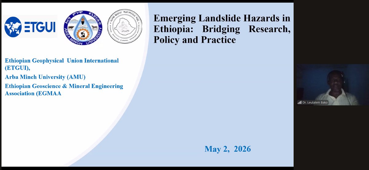 ETGUI (Ethiopian Geophysical Union International) tweet media