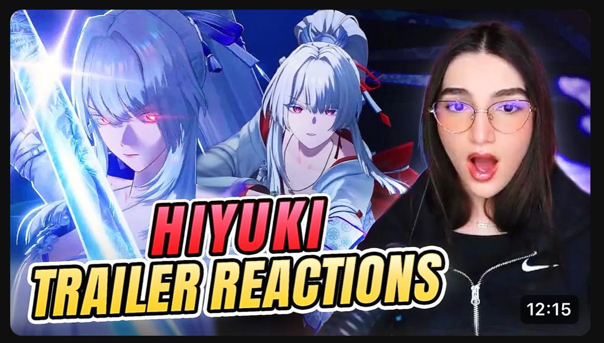 itsjadealy's tweet photo. You’ve been askingg so my reaction to Hiyuki trailers are finallyy up on my second YT channel 🥹❤️

I have ascended fr this woman has aura on another level https://t.co/Ua4gsSrHbJ