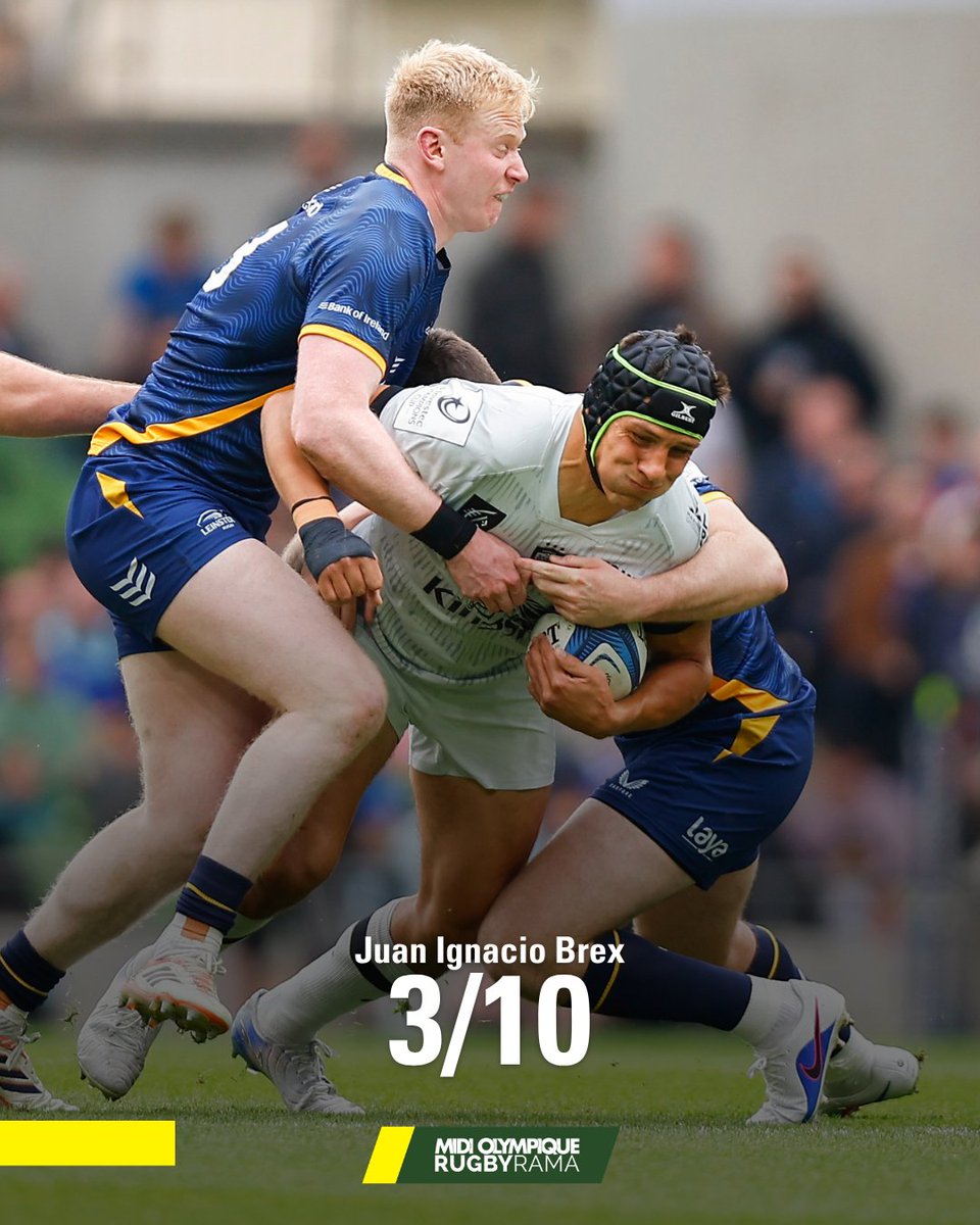 RugbyramaFR's tweet image. Ce samedi, le RCT est passé proche de l’exploit à Dublin, sur la pelouse du Leinster (29-25). Si Tomas Albornoz et Gaël Dréan ont été à la hauteur du rendez-vous, plusieurs internationaux étrangers ont été en deçà de leurs standards.

Les notes &amp;gt; tinyurl.com/knnc24mc