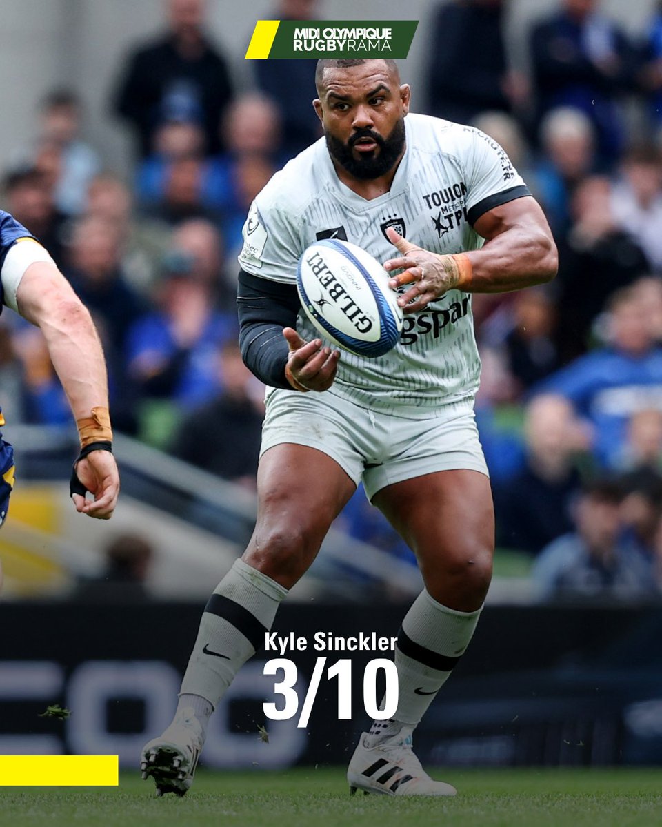 RugbyramaFR's tweet image. Ce samedi, le RCT est passé proche de l’exploit à Dublin, sur la pelouse du Leinster (29-25). Si Tomas Albornoz et Gaël Dréan ont été à la hauteur du rendez-vous, plusieurs internationaux étrangers ont été en deçà de leurs standards.

Les notes &amp;gt; tinyurl.com/knnc24mc