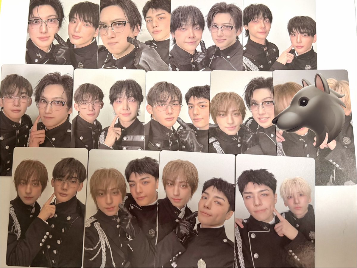 &amp;TEAM 「We on Fire」
トレカの交換お願いします
郵送（同日発送）
もしくは横浜&amp;千葉公演で直接手渡し可能です

譲→FUMA  NICHOLAS  YUMA  JO  HARUA  TAKI  MAKI
求→EJ × K、K × TAKI

ウィジュ　フウマ　ケイ　ニコラス　ユウマ　ジョウ　ハルア　タキ　マキ
#andTEAM