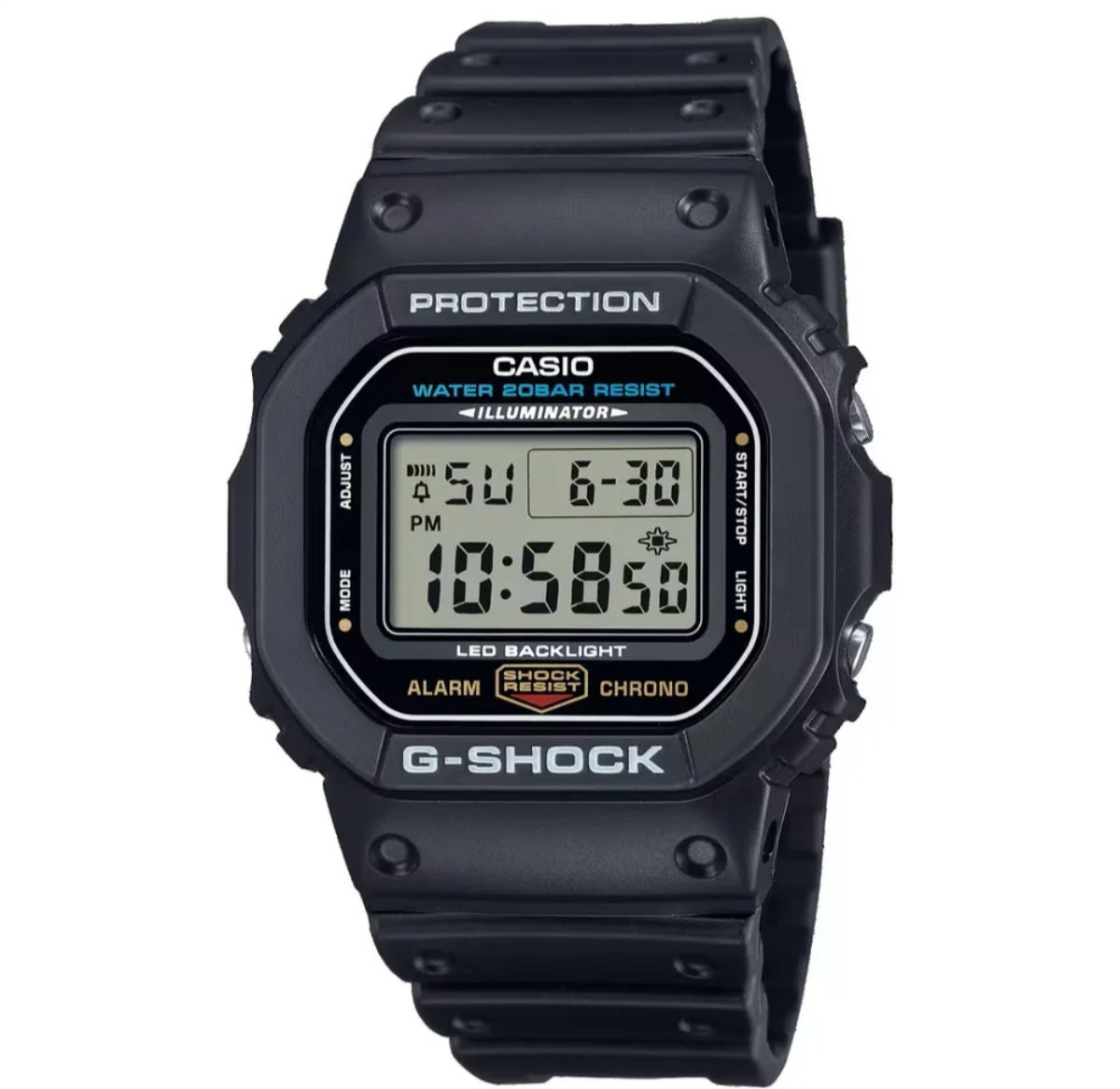 enricodejesussl's tweet image. O lendário G-Shock DW-5600UE⌚️🔥
​Esse é o clássico indispensável: ultra resistente, à prova d'água (200m) e com a nova iluminação de Led

​💰 R$ 223 no PIX

🎟 Cupom: MELIAPROVEITA

🛒 Compre aqui: meli.la/1Zo6SiE

​#GShock #Relogios #Ofertas #Casio #esportes
