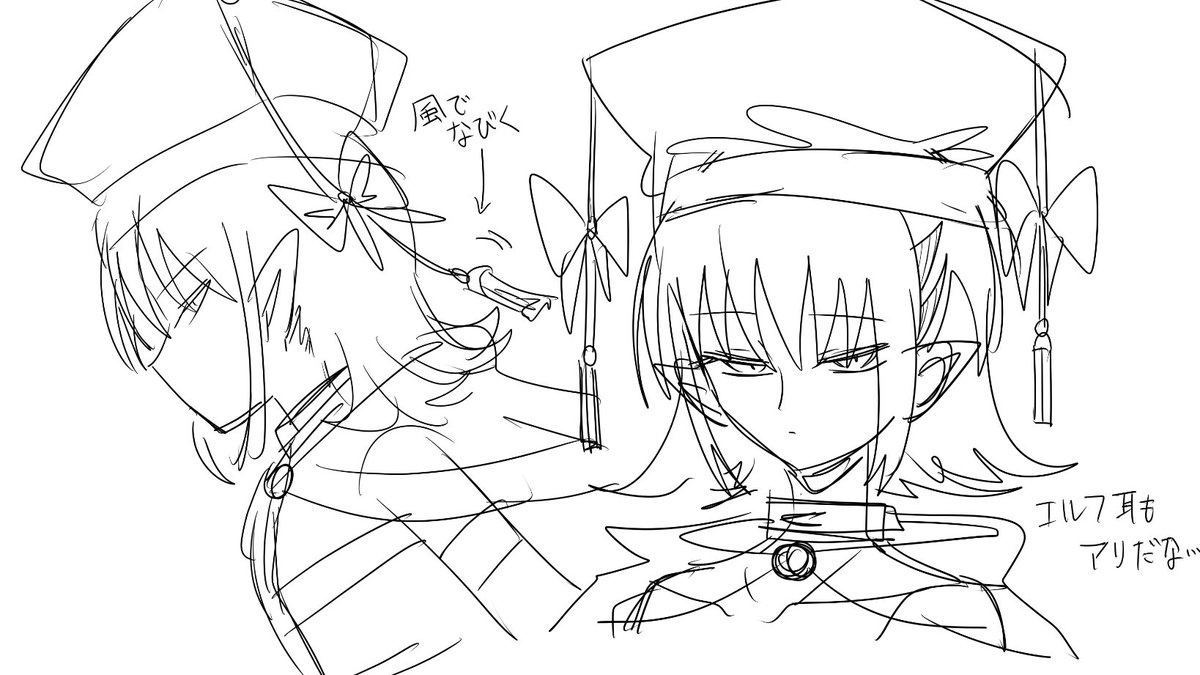 創作キャラのデザインを再検討している(n回目) 