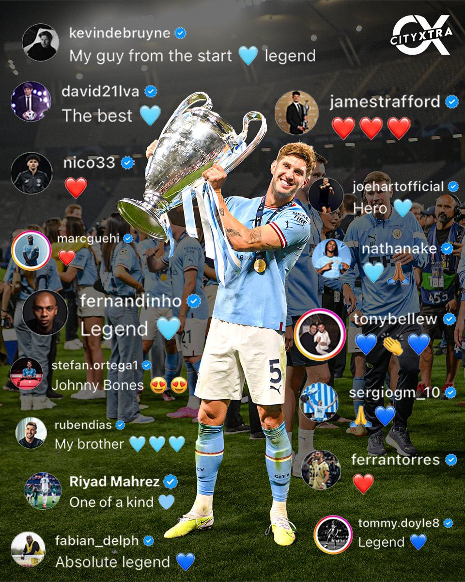 makerverly's tweet photo. Club legend🩵🤍A defender and A menace in midfield☠️John stones treble season 🏆 was maaaad🩵🤍 https://t.co/i9RllwIkl2