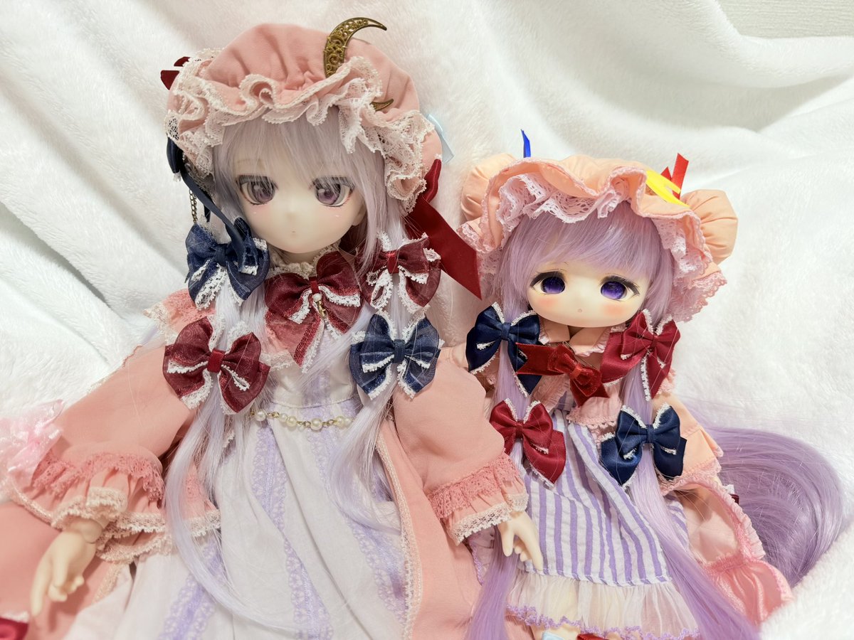 とりあえず小さいパチュリーさん誕生！
#パチュリー 
#東方ドール