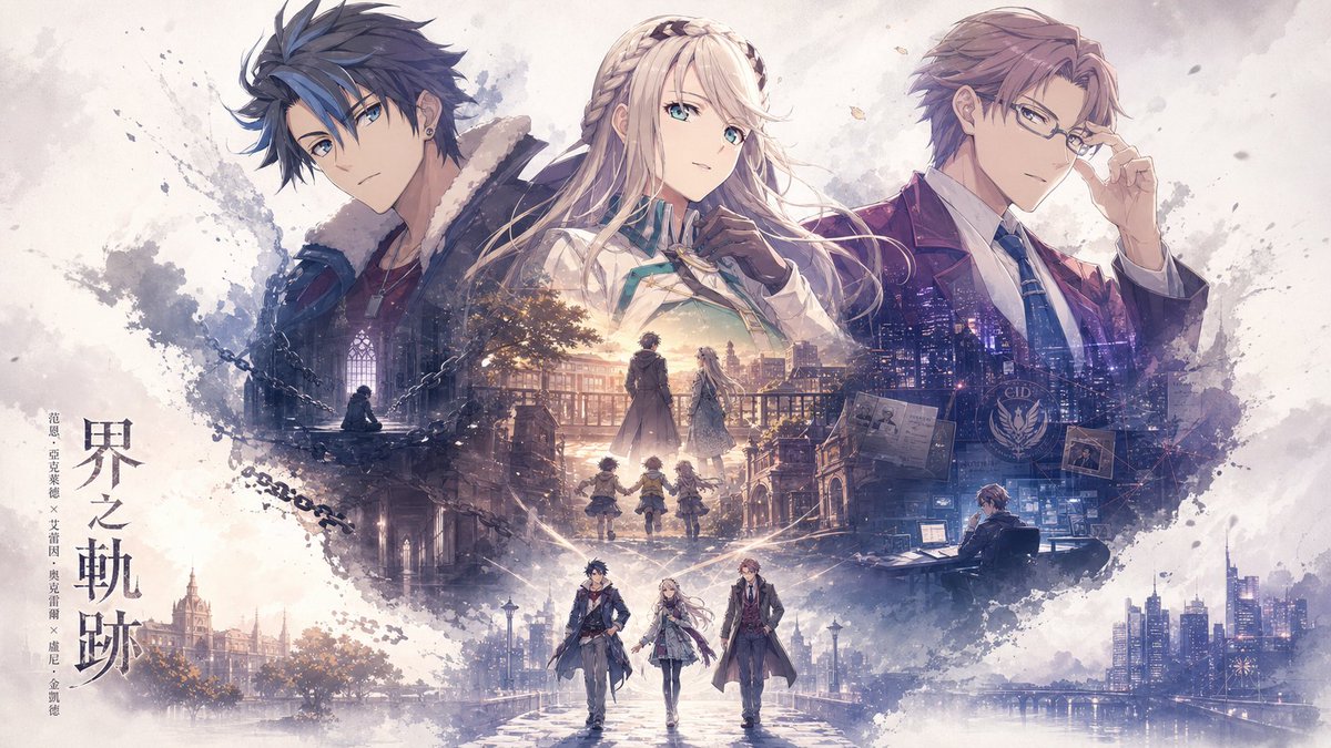 ts05914928's tweet photo. 英雄伝説 界の軌跡 - シロイセカイ (Trio Vocals &amp; Orchestral Metal Remix) | Suno AI

https://t.co/vtxN35wEiE

#ヴァン・アークライド #エレイン・オークレール #アニエス・クローデル #ルネ・キンケイド #界の軌跡 #SunoAI https://t.co/7kaI0VKRn8