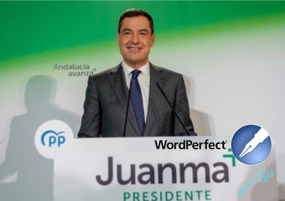 NovoaRequejo's tweet photo. La perfecta y asín de ancha Andalucía de Bonilla donde viejunas enchufadas del Psoe, menas, Wokes, sindicatos...medran con el Word Perfect.
#PPSOE
#PPVotoInutil https://t.co/jUvMeLusHM