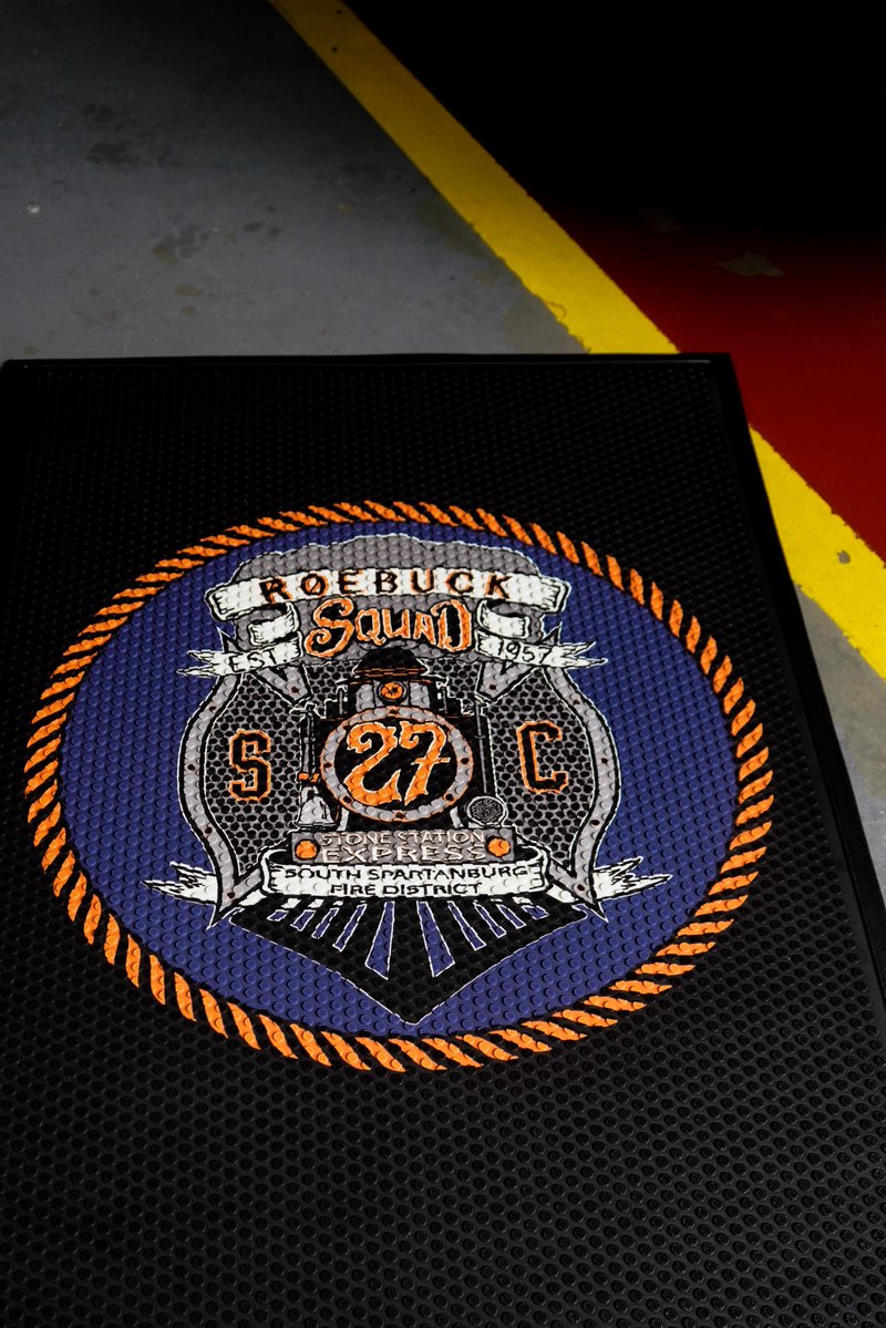 EliteCustomCov's tweet image. Recent install with South Spartanburg Fire District 🔥

District patch rugs + station-specific scraper mats built for pride, identity, and durability.

#ELITECustomCovers #ELITEtow #FireService #StationPride #Spartanburg