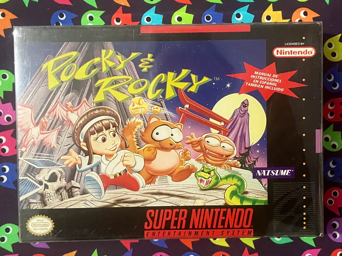 bitvivo's tweet image. Uno de los pocos juegos de #SuperNintendo que compré en versión americana. No lo encontraba en versión PAL y tenía instrucciones en español.