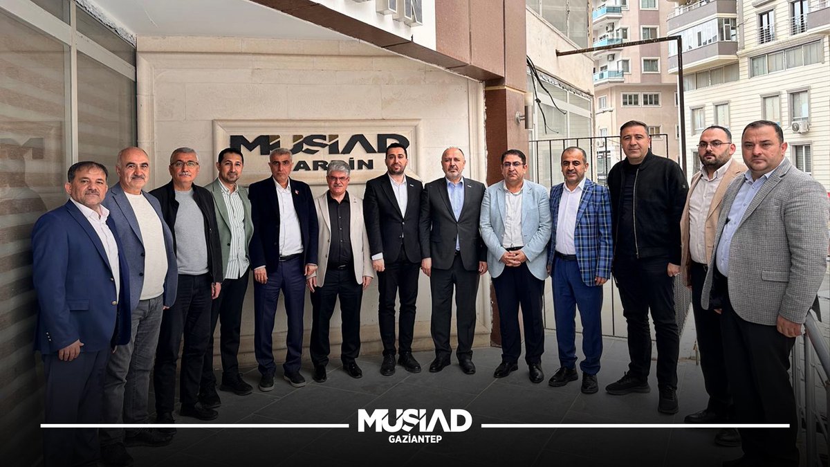 MUSIADGaziantep's tweet photo. Teşkilat Komisyonumuz tarafından planlanan şube ziyaretlerimiz kapsamında ilk olarak MÜSİAD Mardin Şubemizi ziyaret ettik.

Gerçekleştirdiğimiz bu ziyarette, şubemizin mevcut faaliyetleri, hedefleri ve yürütülen projeler üzerine kapsamlı istişarelerde bulunarak karşılıklı fikir alışverişi yaptık; şube ilişkilerimizin daha da güçlendirilmesine yönelik değerlendirmelerde bulunduk.

Şube Başkanımız Sayın Bülent Tekin’e ve kıymetli yönetim kurulu üyelerine misafirperverlikleri ve samimi ev sahiplikleri için teşekkür ederiz.

@BurhanOzdemirTR
@MUSIAD
@OzdurduFurkan