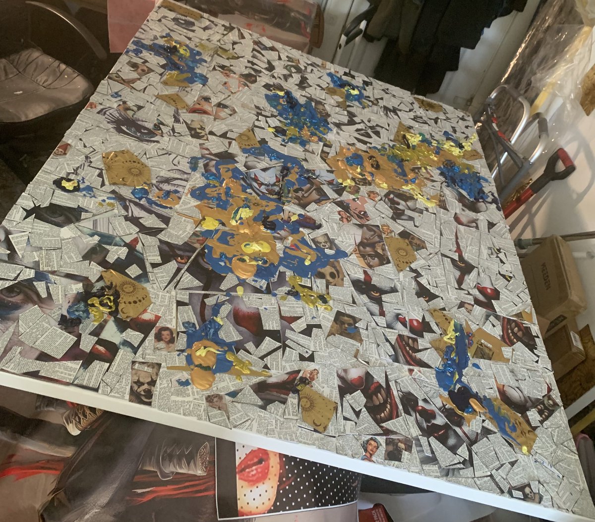 darthur62's tweet image. Almost done. Wordface. #collage