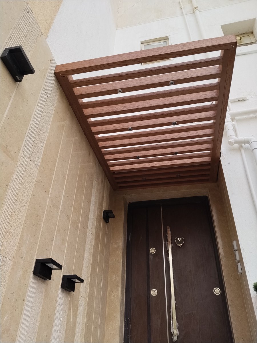 BiowoodL's tweet photo. نفسك تغير شكل باب فيلتك و تعمل تندة او برجولة شكلها شيك و جديدة يبقي البوست ده ليك 😉
زود احساسك بالجمال فى فيلتك و ركب تندة طايرة خشب بلاستيكي بديل الخشب الطبيعى بأقل تكلفة  😘 https://t.co/yJqkFKU7Sn