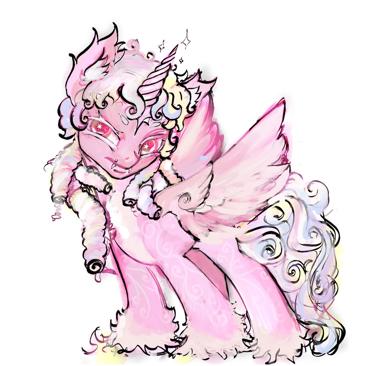 Mpdgmothership's tweet photo. STOP🚨🚨🚨🚨
Calling all mlp fans with or without pony sonas!!!

Times are desperate and I’m offering an emergency sale on my commissions.

£15-£25 per pony

If you can’t afford it, then please leave a gratuitous like and rt <3
#mlp #ponysona https://t.co/SxTtHmpevj