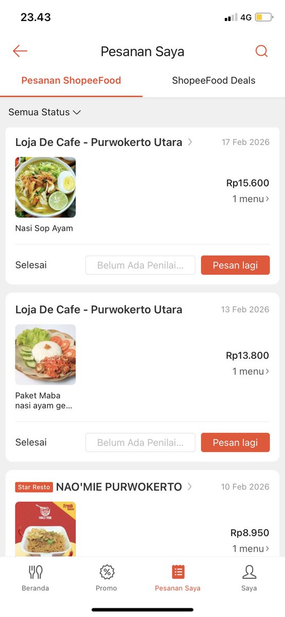 curatedgemz's tweet photo. @unsoedmfs samaaa nder😭😭 kata aku mah sering2 cek sfood karena aku jg hampir tiap hari makan pasti sfood dan selalu dibawah 20rb nih nder😫🧡 aku udah rangkumin sih ada 50 an based on my experience siapatau bisa buat referensi jgak! https://t.co/npQgjfNqMT https://t.co/dg0Woq3THS