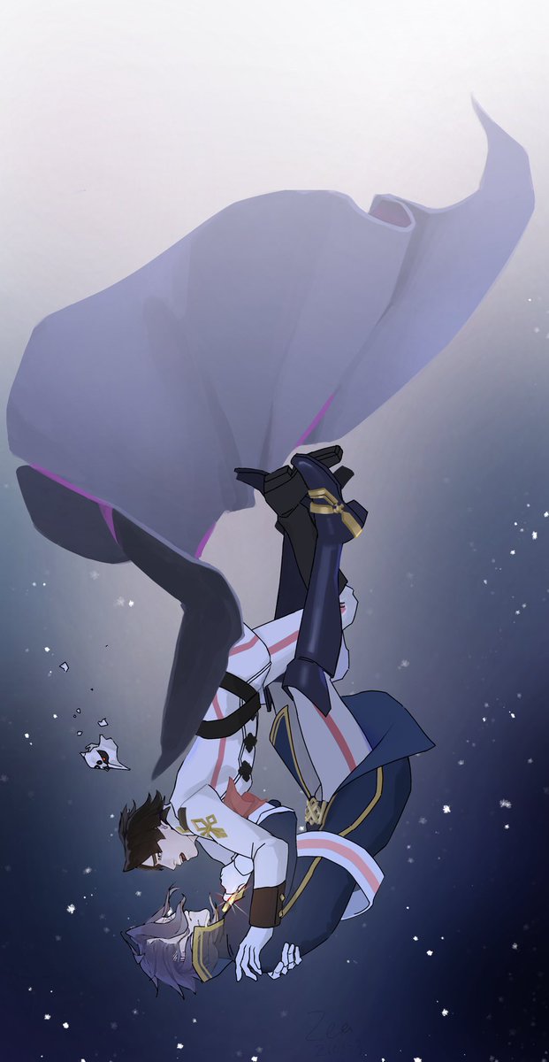 Zeadrawing's tweet photo. A pair of decidedly not gentle hands firmly grasped him, preventing him from fleeing to the realm of the deceased.
#大逆転裁判 https://t.co/spcUCUbJPW