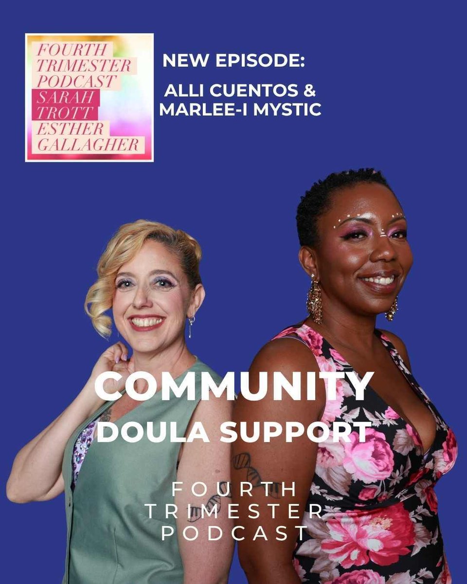 4thTrimesterPod's tweet photo. Most birth plans don’t prepare you for real life.

Community doula support does.

“Community doula support isn’t just about your birth plan. It’s about everything happening around it.”

Apple: https://t.co/vxRbKbPaed 
Spotify: https://t.co/TJcPAQ5WUG 

#fourthtrimester
#community https://t.co/ltHIOLHN6D