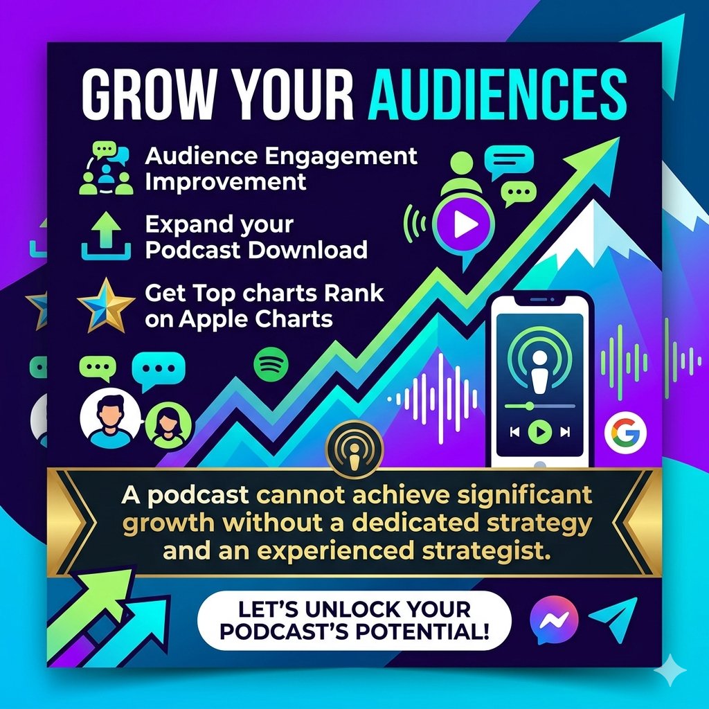 Payeldms's tweet image. A podcast cannot achieve significant growth without a dedicated strategy and an experienced strategist.

How I help you win: 
Grow Your Audiences 
Audience Engagement Improvement 
Expand Your Downloads 
Get Top Charts Rank
#PodcastGrowth #PodcastMarketing #ApplePodcasts #Spotify