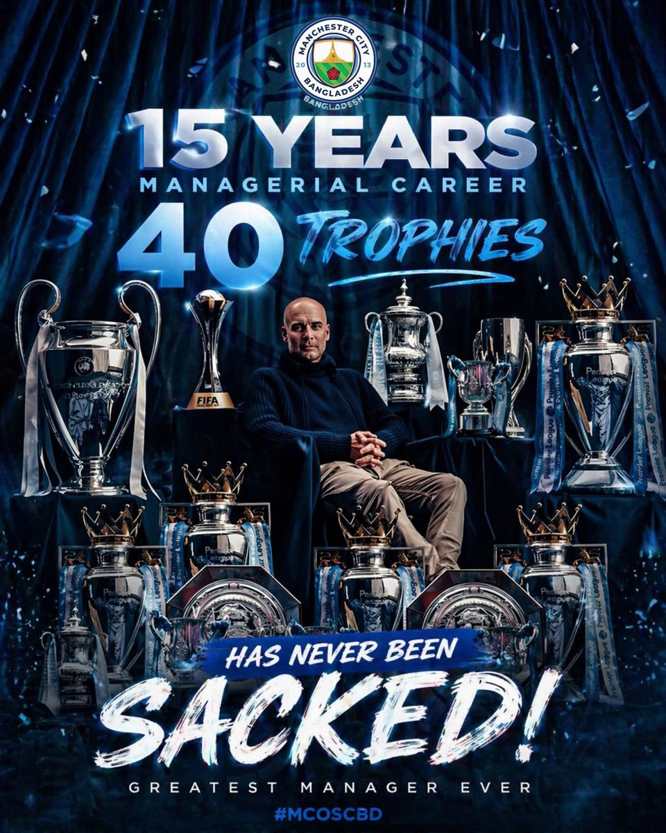 makerverly's tweet photo. The Greatest there ever was☠️🩵❕The Greatest there will ever be❕🩵🤍Josep Pep Guardiola🩵❕ https://t.co/cTP95EqB2e
