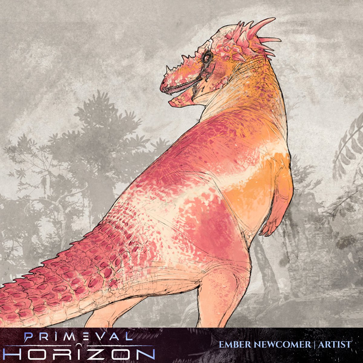 PrimevalHorizon's tweet photo. Character work on our short film is going strong!

The animals featured should feel like unique individuals, which starts with custom designs. This includes a floral pattern for Pachycephalosaurus and a 'feather ear' morph for our Achillobator pack!

Let us know your thoughts! https://t.co/11TRT0DbqE