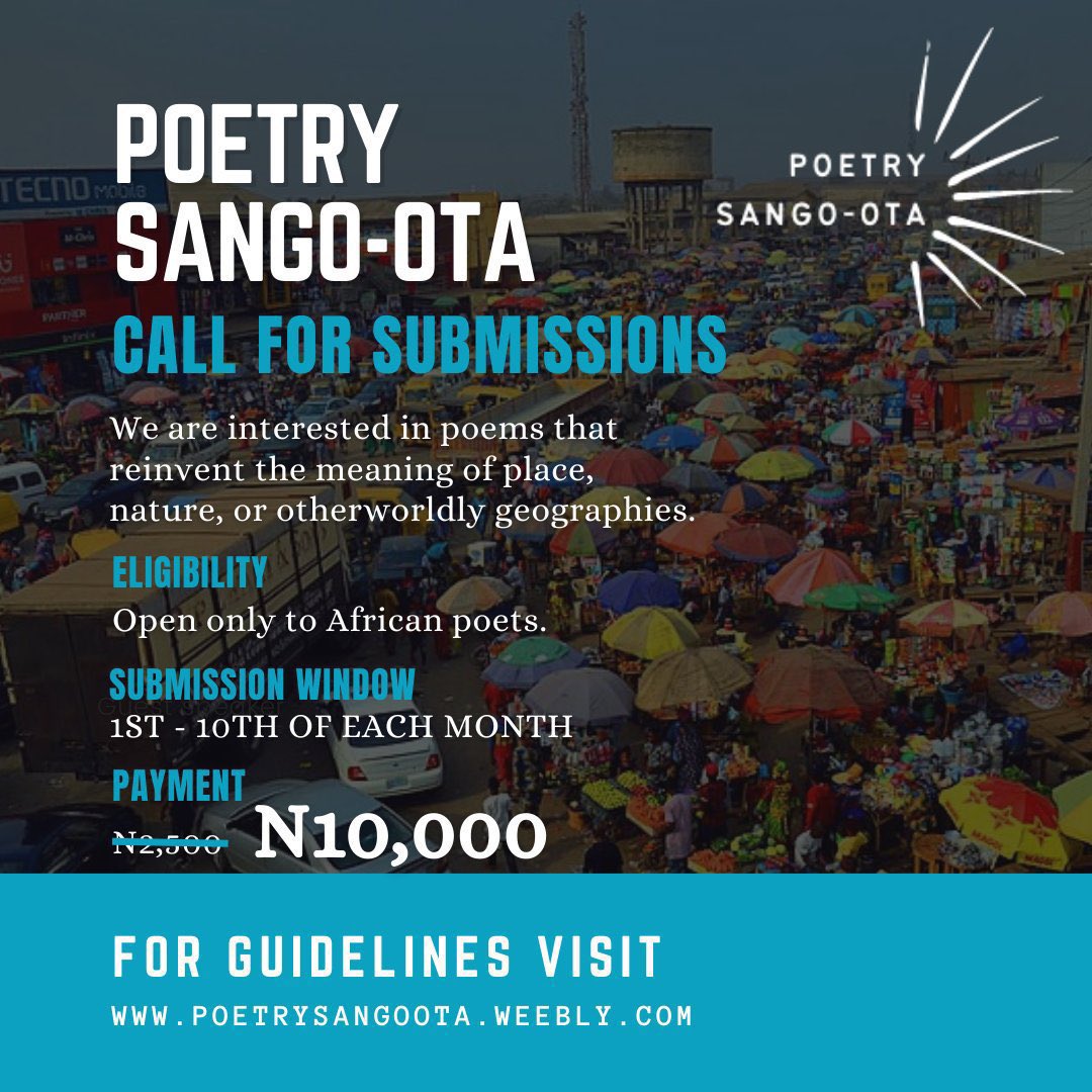 Poetry Sango-Ota tweet media