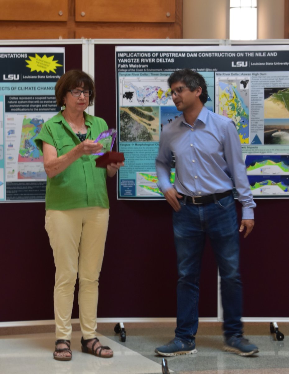 EarthScanLab's tweet photo. Join us in congratulating Dr. Walker on her well-deserved retirement. Thanks to @LSU_CCE  for the celebration. Her leadership at the Earth Scan Lab and work with @GCOOS1  leaves a lasting impact. We’re proud to carry forward her legacy at ESL. https://t.co/yH9KgyXATb