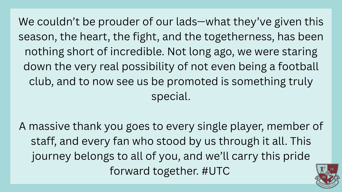 Stoneclough FC tweet media