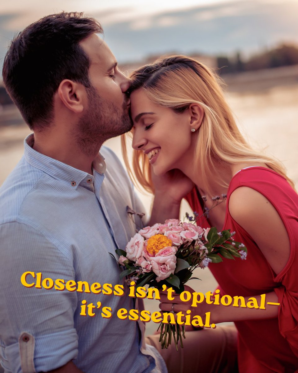 adamandeve's tweet image. Closeness isn’t just a “nice to have.” It’s the thing that keeps everything else from drifting apart.

It’s the forehead kisses.
The quiet moments.
The choosing each other—again and again.

Start small tonight. 💛

#intimacy #relationshipgoals #emotionalconnection