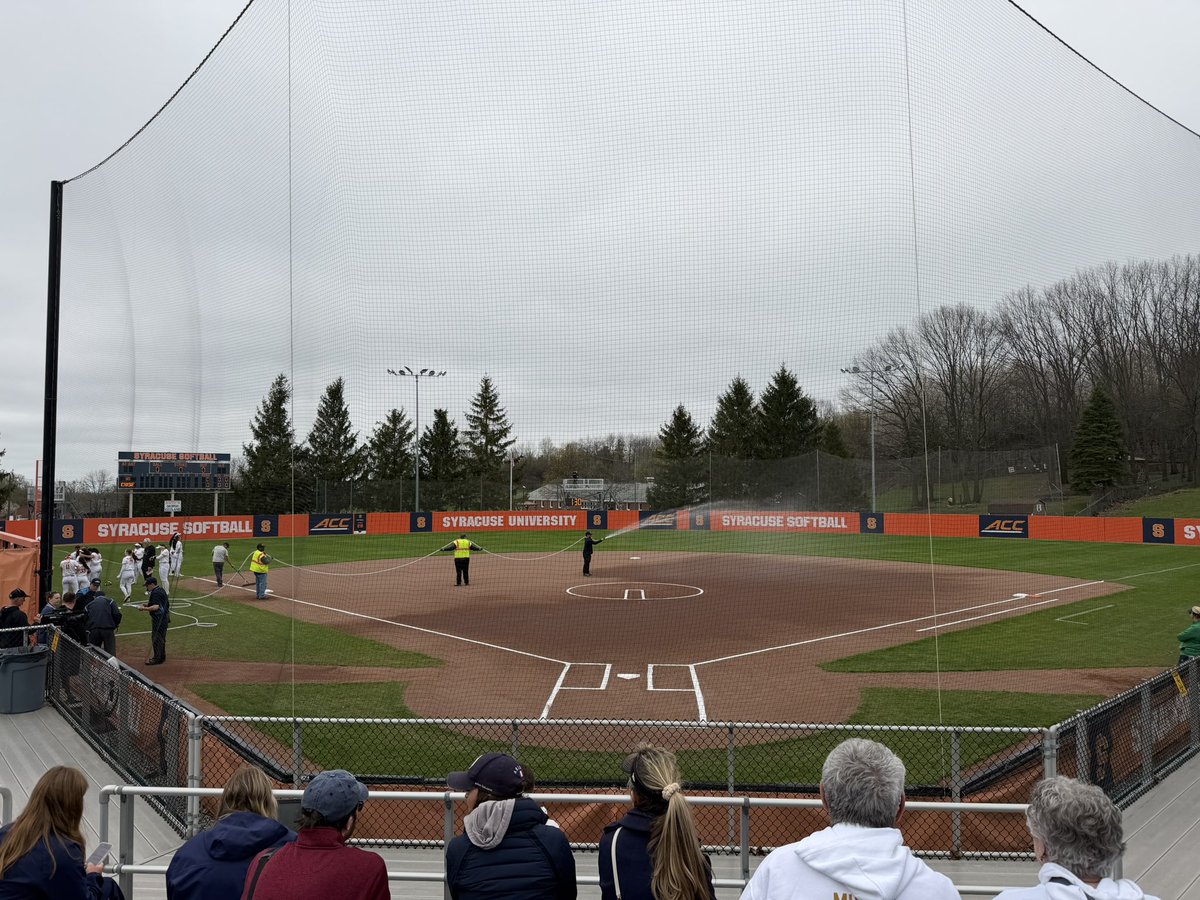 PeterRadosh's tweet photo. I’m here at Skytop Softball Stadium with @gabe_ewen as Syracuse faces Virginia Tech. We’ll have all coverage for @DOsports https://t.co/naxfAgVIKn