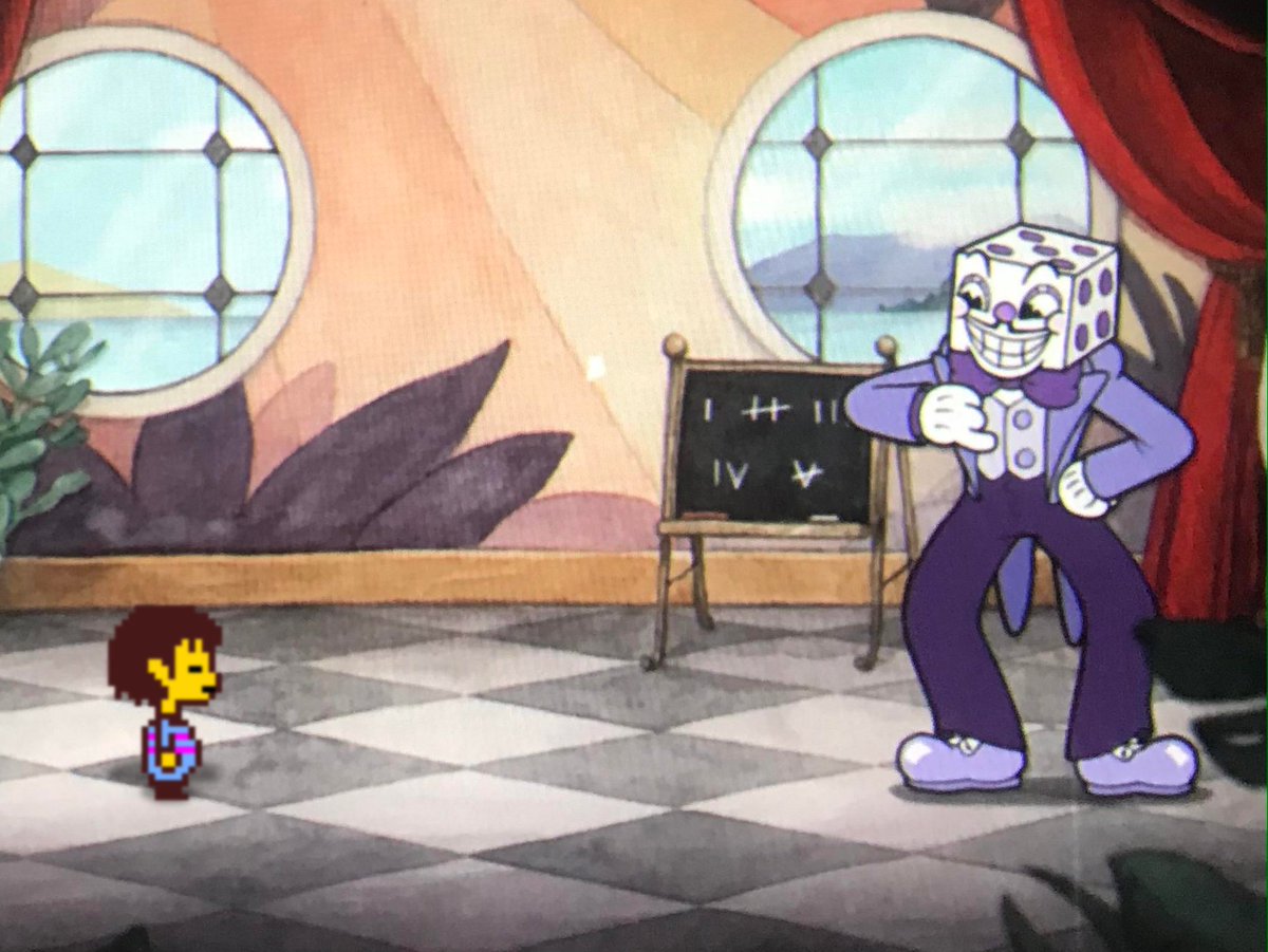 Frisk In Random Scenarios tweet media