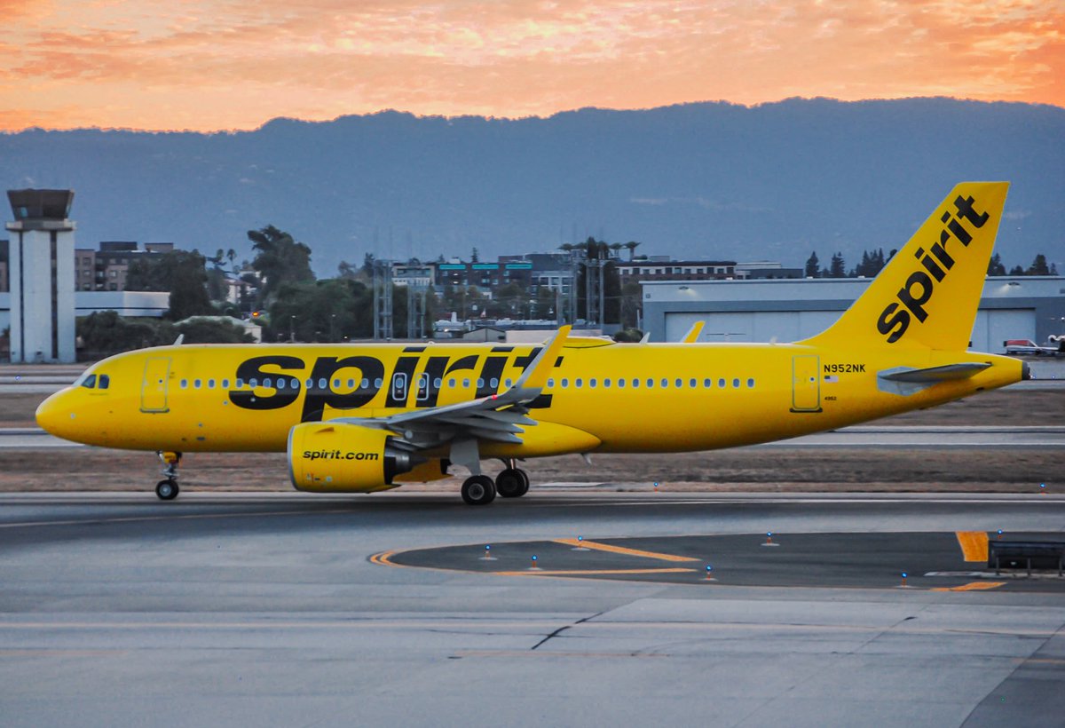 aviation7940's tweet photo. Today, Spirit Airlines ceased operations. I am by no means a frequent flyer with the company, nor am I that much of a fan of the company. however I still enjoyed it when I flew on them. So here’s a dedicated post to Spirit Airlines. https://t.co/kEfw3EPqYV