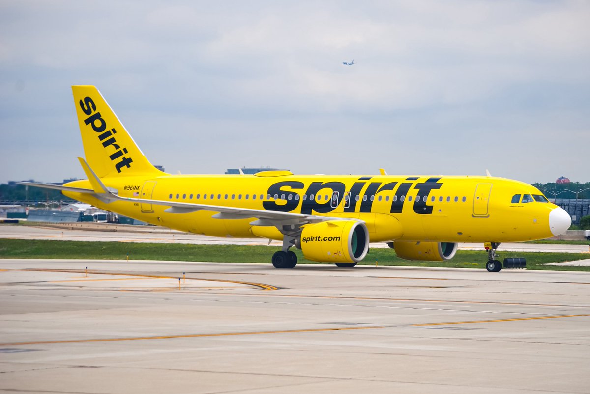 aviation7940's tweet photo. Today, Spirit Airlines ceased operations. I am by no means a frequent flyer with the company, nor am I that much of a fan of the company. however I still enjoyed it when I flew on them. So here’s a dedicated post to Spirit Airlines. https://t.co/kEfw3EPqYV