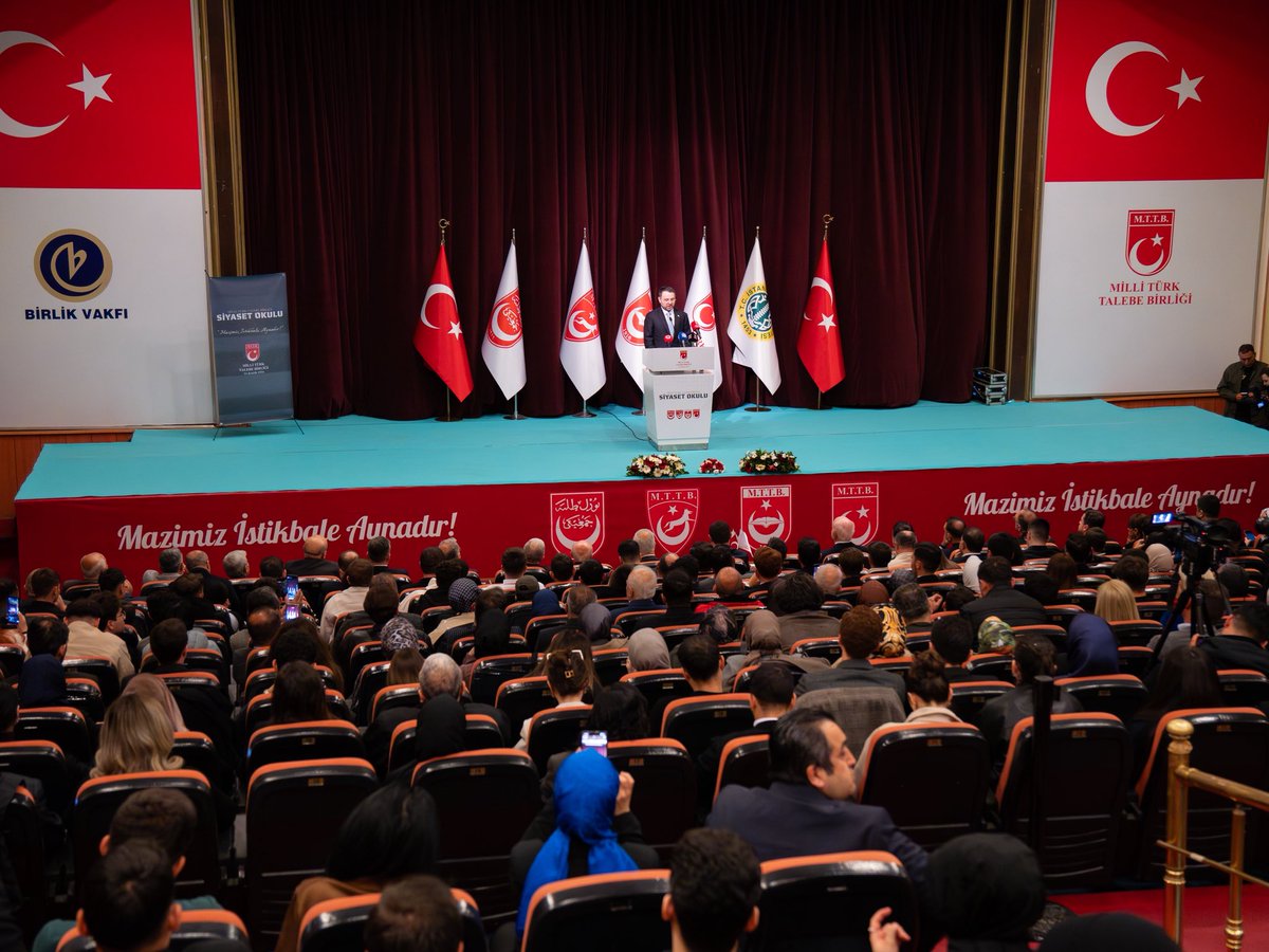 mttborgtr's tweet photo. T.C. Adalet Bakanı Sayın Akın Gürlek’in konuk olarak katıldığı “Siyaset Okulu”nun bu haftaki programı MTTB Genel Merkezi’nde gerçekleşti. https://t.co/OlDuZWfEnf