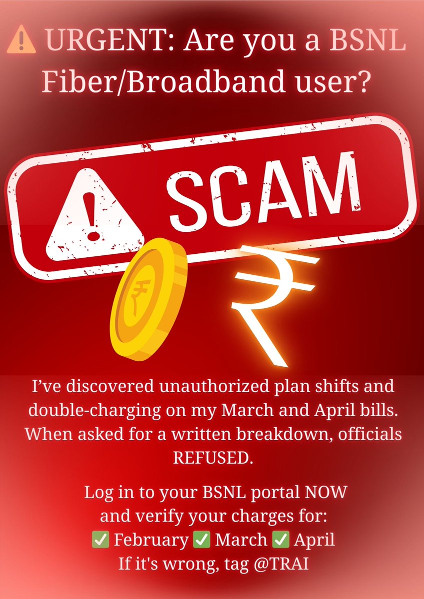 DBoobalan1994's tweet image. No BSNL officials will respond, and they refuse to take responsibility. They are telling us to post our complaints on social media instead. #BuddhaPurnima #motivation #PeacefulMoments #BSNLIndia #happiness
@CMDBSNL

@robertravi21