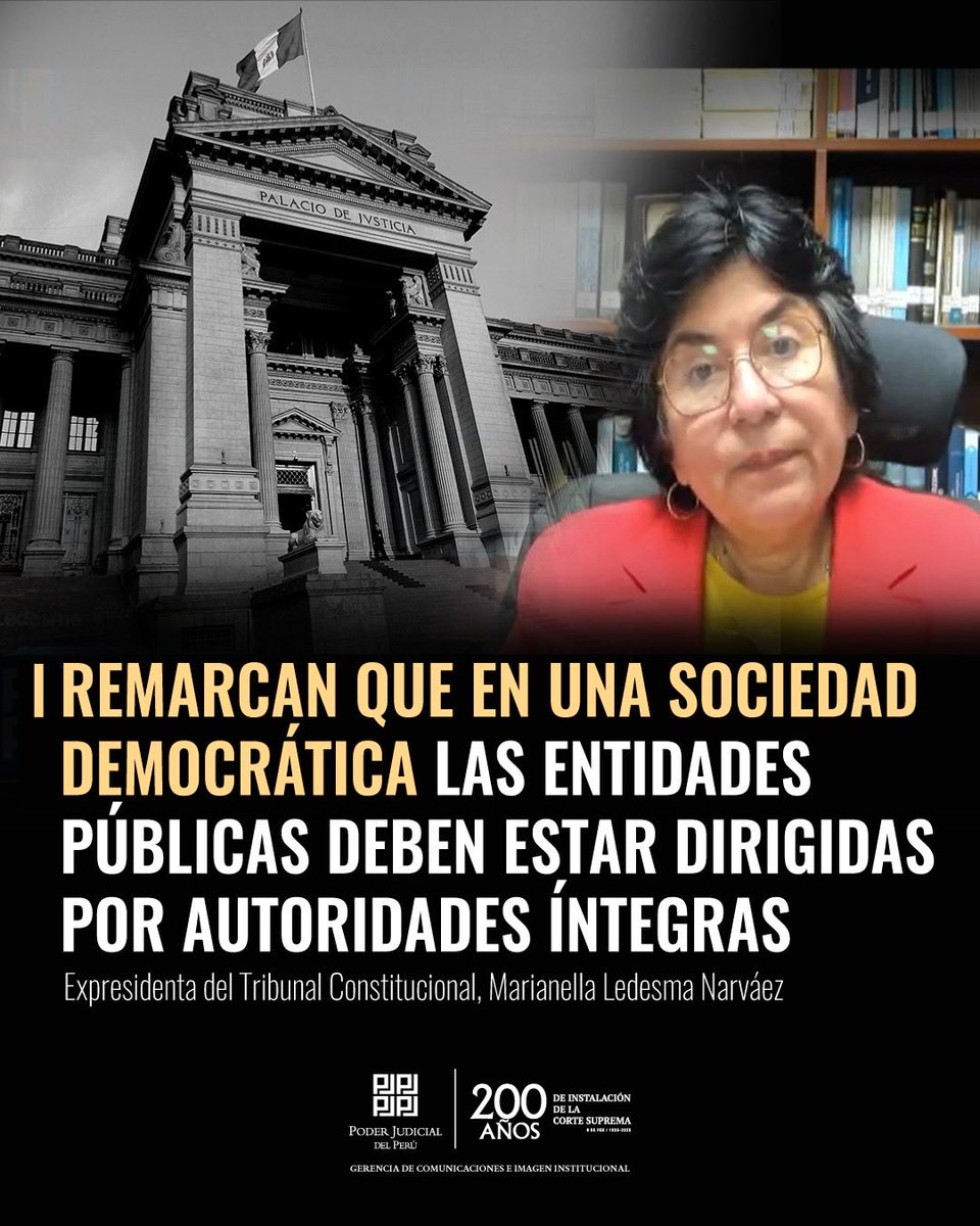 Poder Judicial Perú tweet media