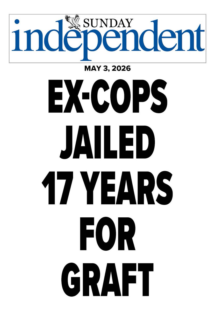 SundayIndy's tweet photo. Sunday Indy has your Sunday covered with all the latest news for tomorrow. 

Get your copy of Sunday Indy at selected stores in Jhb.

#SundayIndy https://t.co/58lsdGBJoT