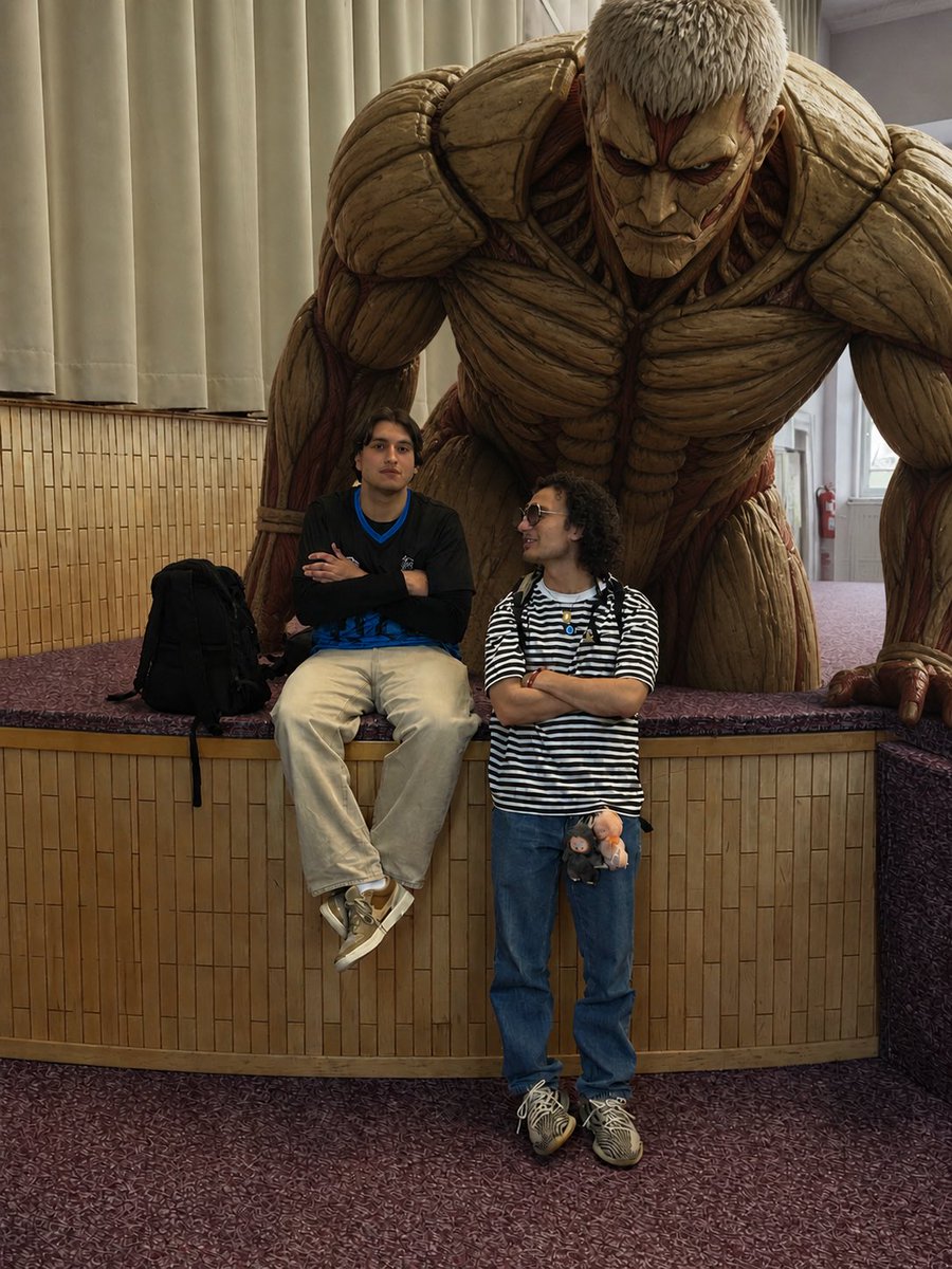 mmaccaaa's tweet photo. Walking around Varsaw regional and found these 2 giants, and @LuigiAmatoTCG with them!  Armored got top 64

#optcg https://t.co/PMf79Hr7Ji